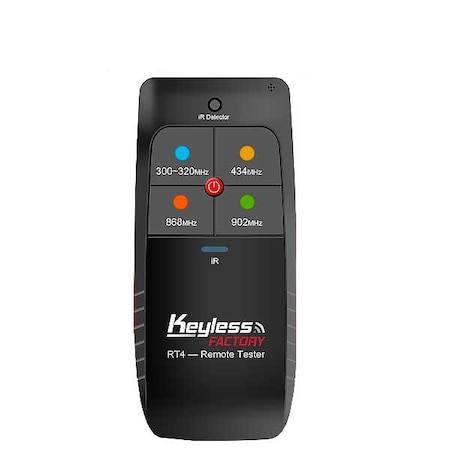 Keyless Factory KeylessFactory: Remote Tester for 4 frequency / 868mhz /433mhz / 802mhz / 315mhz, IR included KLF-TESTER